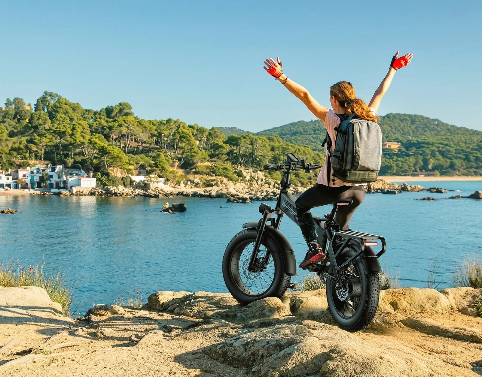 Best Folding Electric Bike UK 2025 | G-force RE High Step Folding Bike ...